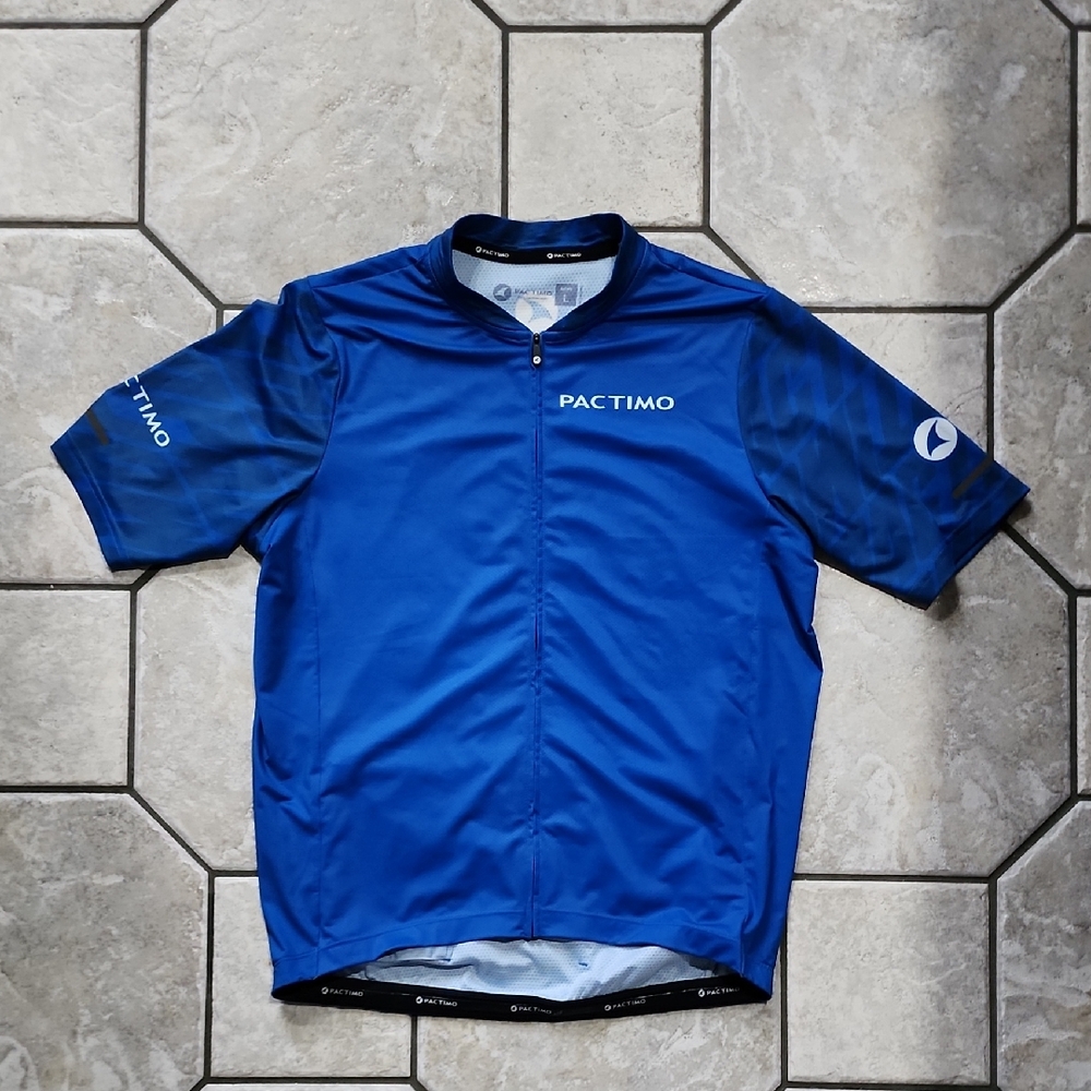 Pactimo Blue Cycling Jersey